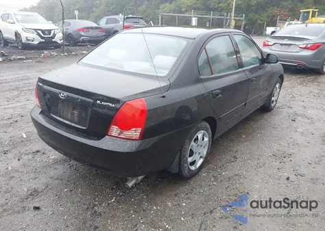 2006 Hyundai Elantra Gls/Limited z USA, uszkodzony, nr VIN KMHDN46D06U203374